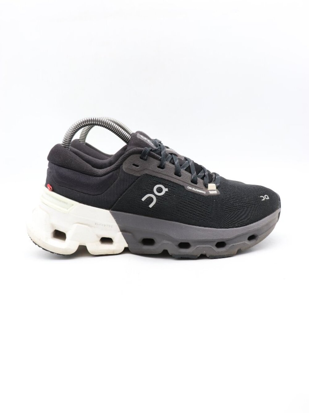 On Running Cloudflyer 5 Women's Size 7.5 Running Shoes Black White Sneakers